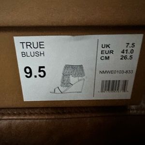 Boho funky wedge sandals